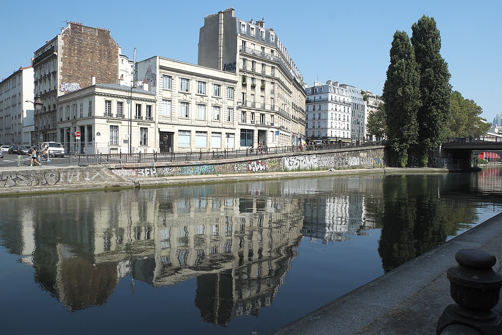 Paris 10 canal Saint Martin