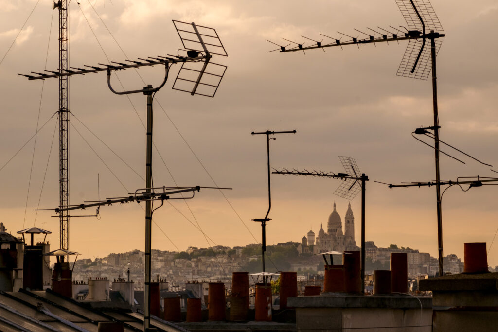 Antennes Paris saré coeur