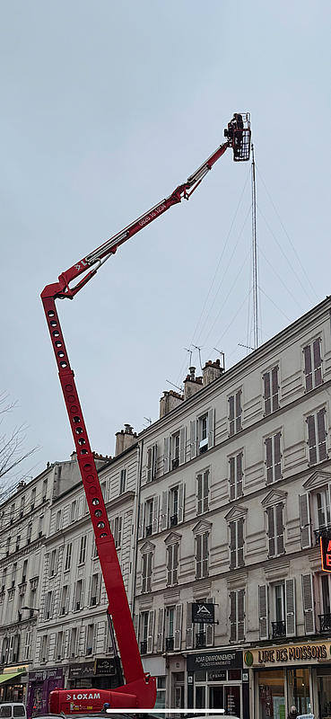 opération démontage pylone